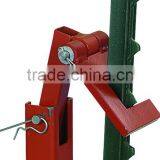 Green Painted Studded t Post T Bar Fence Post