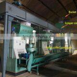 Complete line 1t per hour machine to make wood pellets