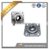 Riveted Flange Bearing With 1 1/4" Square Center. thumbnail-1