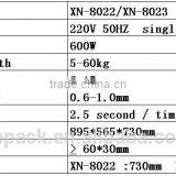 XN-8022/XN-8023 Semi- Automatic Packaging Machine