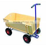 Wooden Garden Baby Cart With Cover thumbnail-4