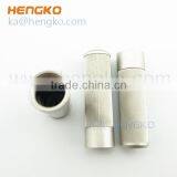 0.5~300um Perforated Sintered Stainless Steel Wire Mesh Cylinder Filter thumbnail-2