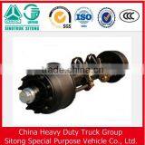 China Semi-trailer 16t Round Beam German Axle for Sale thumbnail-1