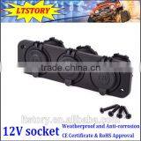 Cigarette Lighter Socket Splitter 12V Dual Car USB Charger Power Adapter Outlet thumbnail-6