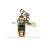 Brass Keychain Lamp Art Piece Marine Lamp Nautical Key Chain thumbnail-1