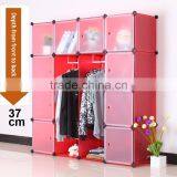 DIY Plastic Bookshelf Closet Wardrobe Cabinet Bathroom Shelf Shoe Rack thumbnail-4