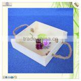 Euro Hotel Restaurant Breakfast Tea Serving Wooden Pallets Tray thumbnail-2