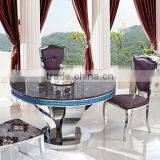 TH369 Xinqing Cheap Price Marble Dining Room Table thumbnail-1