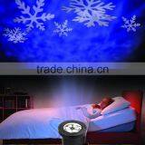 Outdoor Waterproof Laser Projection Snowflake Night Light, Rotating Snowflake Decorative Laser Projector Night Light thumbnail-3