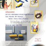 New Original Authentic Sticky Buddy Reusable Dedusting Lintsticking Roller Lint Rollers Clothing Cleaning Brushes tv thumbnail-1