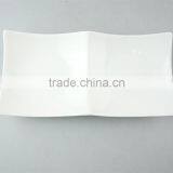 Unique White Porcelain Plate, Two Part Porcelain Dish With Cheap Price thumbnail-1