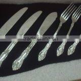 Silver Plated Brass Embossed Cutlery Set, Novelty Cutlery Set, Elegant Cutlery Set, Fancy Cutlery Set, Catering Supplies thumbnail-3