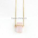 2017 Hot Sale Pretty Handmade Jewelry Crystal Beads Chain Black Natural Gemstone Necklace thumbnail-2