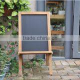 Natural Colore Handmade Display Standing Wooden Black Board thumbnail-2