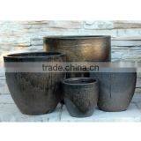 [Ecova-Shop] Vietnam Egg Glazed ceramic pottery flower planter