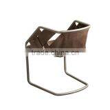 2015 New Modern Leather Metal Base Designer Chair thumbnail-2