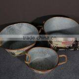 Beer Ice Bucket Galvanized Metal Ice Bucket Oval Shape Metal Ice Bucket thumbnail-3