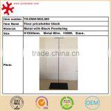 Metal Floor Price Holder With Black Powder Coated