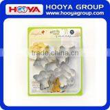 12 Pcs Stainless Steel Cookie Fruit Cutter Star Flower Heart and Round Shape Biscuit Baking Mould thumbnail-2