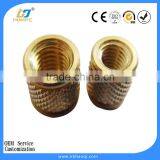 Good Price Cnc Machining Brass Knurled Shaft Coupling thumbnail-1
