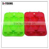 11032 Fashion Colored Christmas Tree Leaf-shape Silicone Cake Mould thumbnail-2