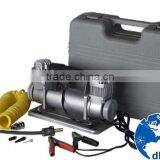 Double Cylinder Mini Air Compressor Tire Inflator for Car High Pressure Air Compressor thumbnail-1