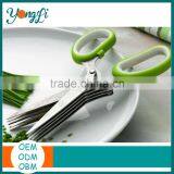 Food Grade Stainless Steel Multi-Function Kitchen Vegetables Cutting Scissors thumbnail-1