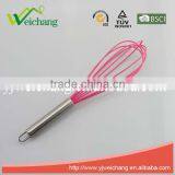 WCR042 Good Quality Egg Whisk Silicone Wire Whisk, Egg Frother, Milk & Egg Beater Blender 12" Hot Sales thumbnail-1