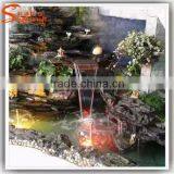 2015 Home Decor Indoor Fiberglass Artificial Rock Waterfall Lowes Water Fountains thumbnail-4