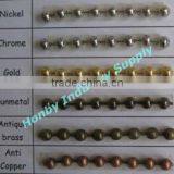 Modern Romantic Decorative Golden Bead Strands Divider thumbnail-5