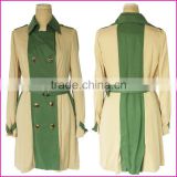 Ladies long formal coat design 2015 new fashion lady long coat