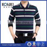 Custom Pima Cotton Polo Shirt Different Color Collar Polo Shirt