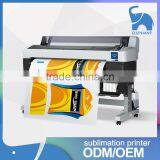 1.2m With TFP Printheads Dye Sublimation Photo Printer for Polyester