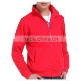 Custom Fleece Zipper Jacket Sweatshirt Without Hood thumbnail-2