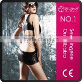 Hot Sale Top Quality Sexy Leather Lingerie Mature Women Sexy Leather Lingerie Sexy Leather Pvc Lingerie thumbnail-2