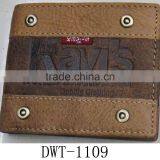 Fashion China Supplier Men Genuine Leather Button Stylish Wallet thumbnail-3