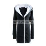 2016 Women's Winter Slim Hooded Coats Fur Collar Cotton Warm Long Coat Jacket Outwear Top thumbnail-5