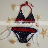 Summer Wear Bikini Baby Girl One-piece Swimsuit Knit Cotton Swimwear Color Options thumbnail-5