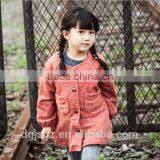 2015 Fancy Baby Coat Designs Wholesale Outfit Jacket for Gils Kids Alpaca Coat thumbnail-1
