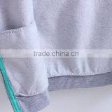 Plain Fleece Zipper Up Casual Hoodie Jacket For Men thumbnail-6