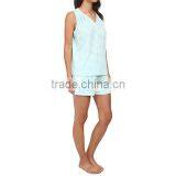 New Arrival Wholesale 100% Cotton Ladies Pajamas thumbnail-3