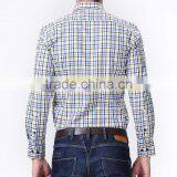 Long Sleeve Formal Shirts for Men Fancy Plaid Printed Garments thumbnail-2