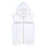 Fleece White Hoodies & Sweatshirts for Printing thumbnail-1