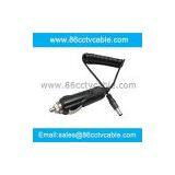 Car Charger With Coiled Cord, Car Cigarette Lighter thumbnail-1