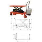 Small Manuel Hydraulic Scissor Lift Table for Material Handing thumbnail-2