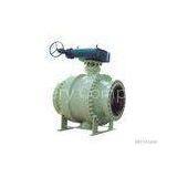 CRN CE Carbon Steel Trunnion Ball Valve For Water , Anti-Fire Safe