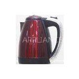Stainless Steel Red Electric Water Boiler Kettle / Portable Electric Kettle thumbnail-1