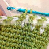 Crochet Farm Hat With Picket Fence Border Baby Diy Handmande Hat Sets thumbnail-4