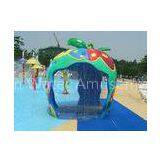 Interactive Water Park Games for Kids Pool , Apple House Fountain