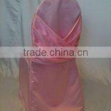 Satin Cross Back Chair Cover Wedding Swag Chair Covers